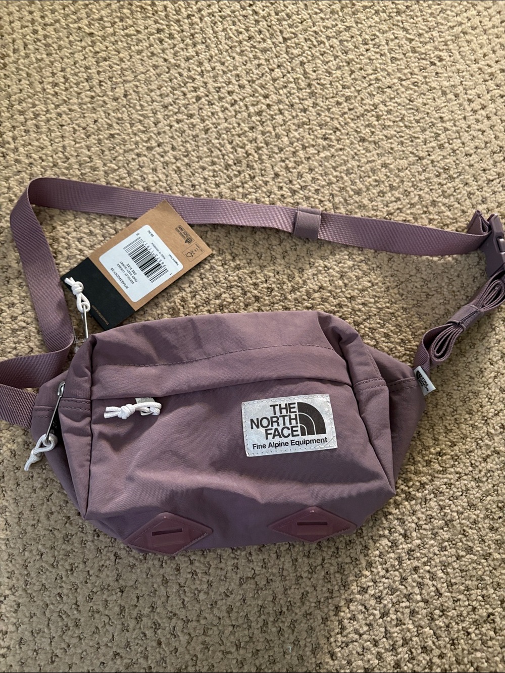 The North Face Mauve/Purple Belt Bag - Compact Crossbody Waist Pack